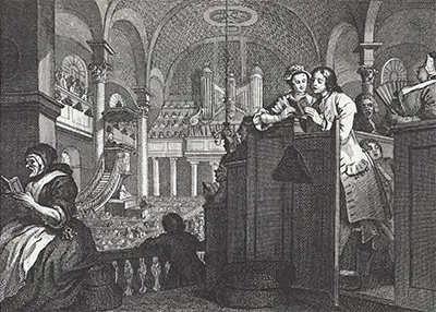 The Industrious 'Prentice Performing the Duty of a Christian William Hogarth